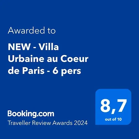 Appartamento New - Urbaine Au Coeur De - 6 Pers Parigi